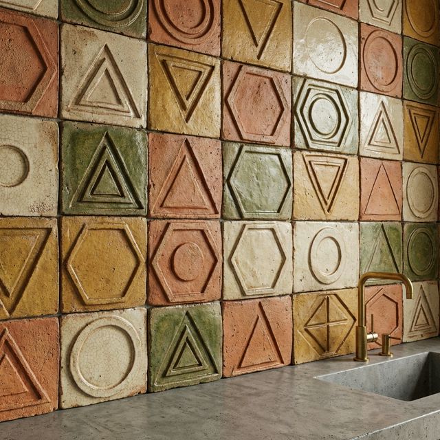 کاشی دیوار دکوراتیو رستیک